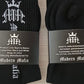 Crew Socks Black and White